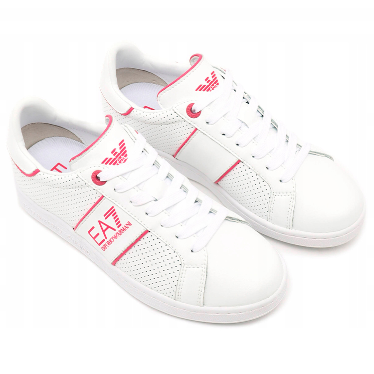 Кроссовки EA7 EMPORIO ARMANI SNEAKER EA7 / Женский / 37.5 / Белый/Красный photo 3